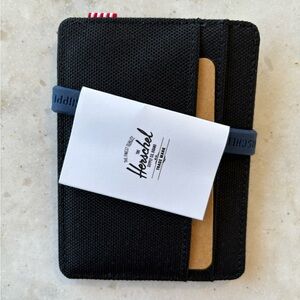 Herschel Supply Company Black Card Holder